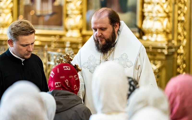 Праздник Вознесения Господня в Троицком кафедральном соборе Подольска