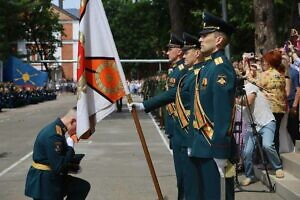 Торжественный выпуск в филиале Военной академии ракетных войск стратегического назначения имени Петра Великого