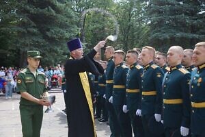 Торжественный выпуск в филиале Военной академии ракетных войск стратегического назначения имени Петра Великого