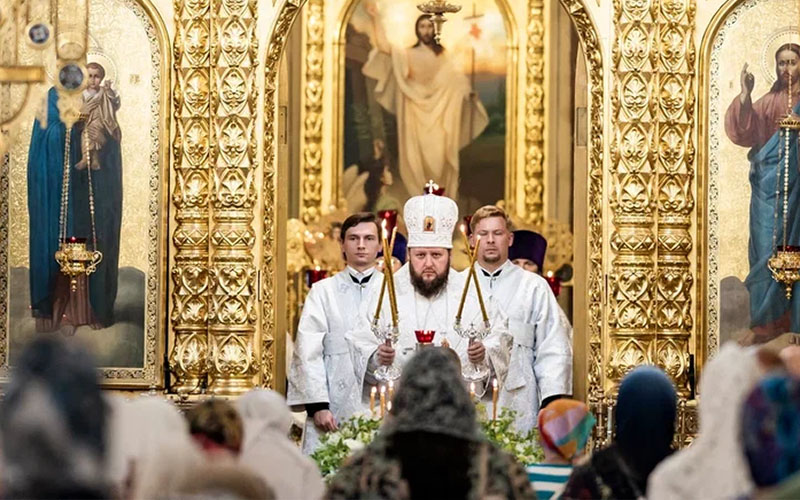 Всенощное бдение накануне праздника Вознесения Господня