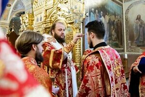 Всенощное бдение в канун Недели о слепом