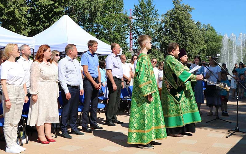 День семьи, любви и верности в Люберецком парке культуры и отдыха