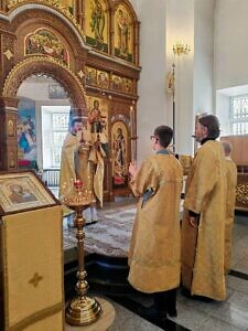 День семьи, любви и верности в Никольском храме деревни Крюково г.о. Чехов