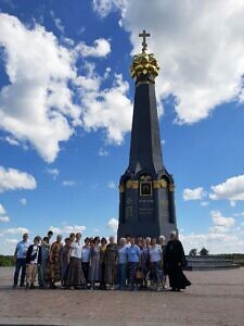 Паломничество прихожан храма Сорока Севастийских мучеников города Чехова-2 на Бородинское поле