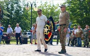 Памятный митинг в честь Дня ветеранов боевых действий в Серпухове