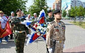 Памятный митинг в честь Дня ветеранов боевых действий в Серпухове