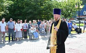 Памятный митинг в честь Дня ветеранов боевых действий в Серпухове