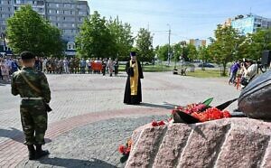 Памятный митинг в честь Дня ветеранов боевых действий в Серпухове