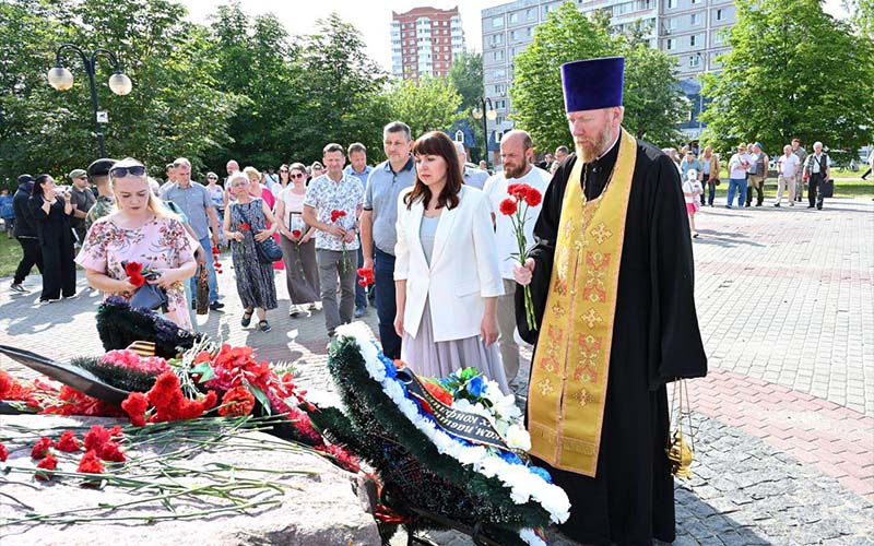 Памятный митинг в честь Дня ветеранов боевых действий в Серпухове