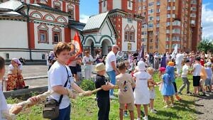 Праздник «Русский двор» в храме Новомучеников и исповедников Домодедовских