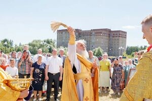 Престольный праздник храма Всех святых, в земле Русской просиявших города Ступино