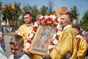 Престольный праздник храма Всех святых, в земле Русской просиявших города Ступино