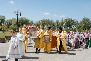 Престольный праздник храма Всех святых, в земле Русской просиявших города Ступино