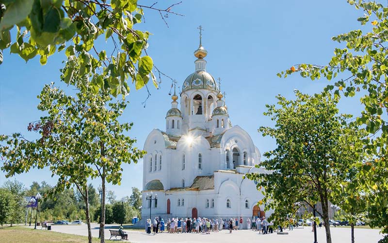 Престольный праздник храма Всех святых, в земле Русской просиявших города Ступино