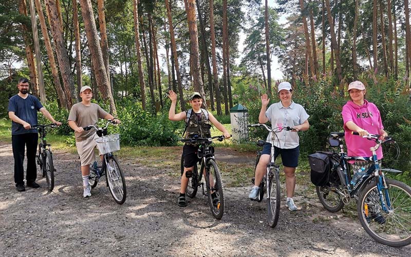 Велопробег в Чеховском благочинии