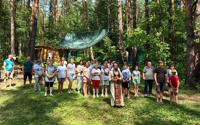 VI летний семейный палаточный слёт Ступинского благочиния