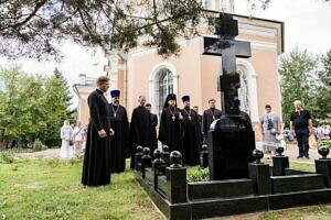 Архиерейское богослужение в Преображенском храме села Вельяминово г.о. Домодедово