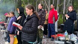 Байдарочный поход прихожан храмов Видновского благочиния