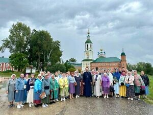 Паломничество прихожан Георгиевского храма города Видное в Муром, Дивеево и Санаксары