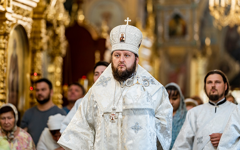 Поздравление архиепископа Аксия с днëм города Ступино