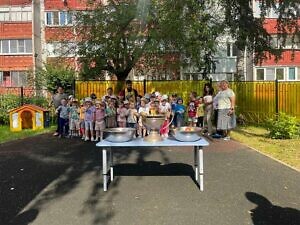 Праздник Преображения Господня в детском саду «Дюймовочка» города Люберцы