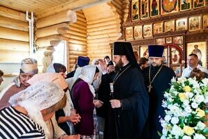 Престольный праздник в храме преподобного Серафима Саровского посёлка Дрожжино Ленинского г.о