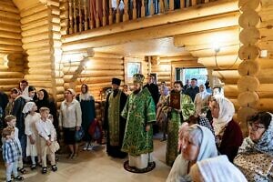 Престольный праздник в храме преподобного Серафима Саровского посёлка Дрожжино Ленинского г.о