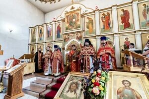 Престольный праздник в Пантелеимоновском храме мкрн. Львовского города Подольска