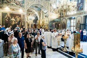 Всенощное бдение накануне праздника Преображения Господня