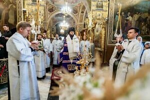 Всенощное бдение накануне праздника Преображения Господня