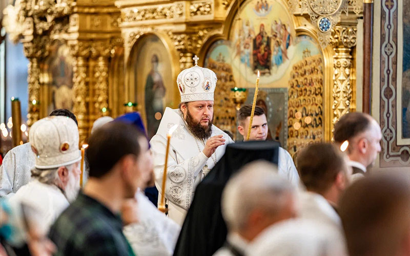 Всенощное бдение накануне праздника Преображения Господня