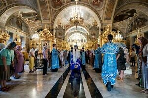 Всенощное бдение накануне праздника Успения Пресвятой Богородицы