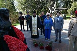 Митинг на Аллее Славы города Видное в День солидарности в борьбе с терроризмом