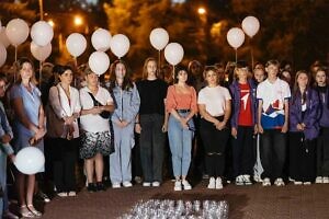 Митинг в Чехове в День солидарности в борьбе с терроризмом