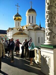 Паломническая поездка прихожан Преображенского храма посёлка Красково г.о. Люберцы в Троице-Сергиеву лавру