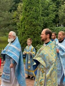 Престольный праздник в храме Грузинской иконы Божией Матери села Якшино г.о. Чехов