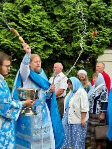 Престольный праздник в храме Грузинской иконы Божией Матери села Якшино г.о. Чехов