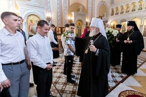 Торжества в Коломенской духовной семинарии по случаю празднования собора новомучеников – выпускников Коломенского духовного училища