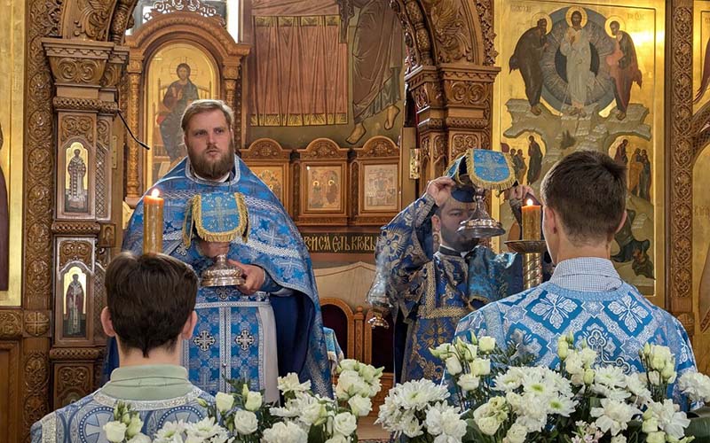 Вручение грамот конкурса «Красота Божьего мира» в Преображенском соборе города Люберцы