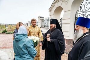 Архиерейское богослужение в храме апостола и евангелиста Иоанна Богослова села Сынково г.о. Подольск