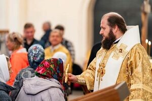 Архиерейское богослужение в храме апостола и евангелиста Иоанна Богослова села Сынково г.о. Подольск