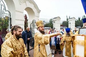 Архиерейское богослужение в храме апостола и евангелиста Иоанна Богослова села Сынково г.о. Подольск