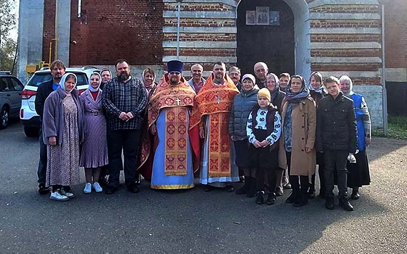 День памяти священномученика Александра (Орлова) в Покровском храме села Хонятино г.о. Ступино