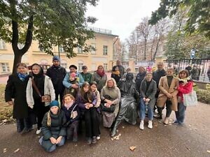 Экскурсия по Москве Булата Окуджавы для прихожан Христорождественского храма села Беседы Ленинского г.о