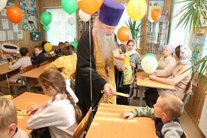 Начало учебного года в воскресной школе Никольского храма села Лямцино г.о. Домодедово