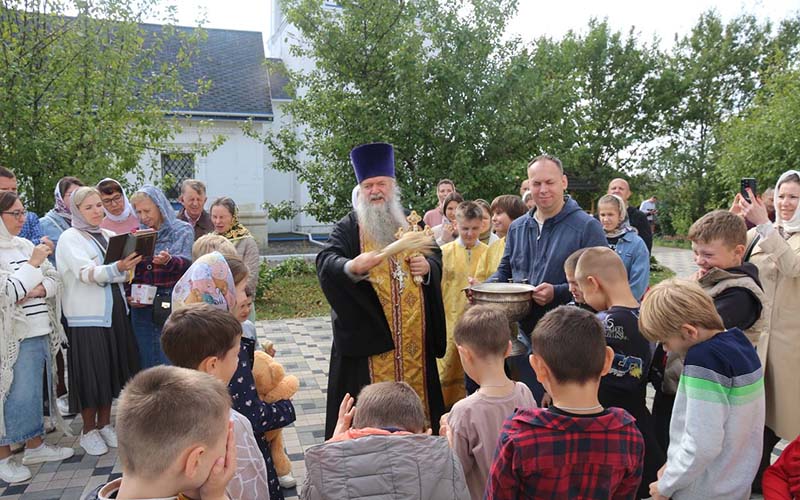 Начало учебного года в воскресной школе Никольского храма села Лямцино г.о. Домодедово