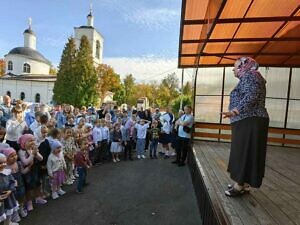 Открытие учебного года в воскресной школе Тихвинского храма города Ступино