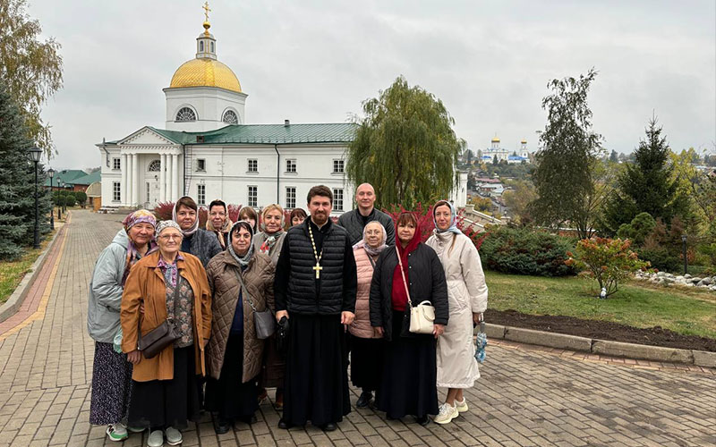 Паломническая поездка прихожан Александро-Невского храма города Видное к святыням Липецкой земли