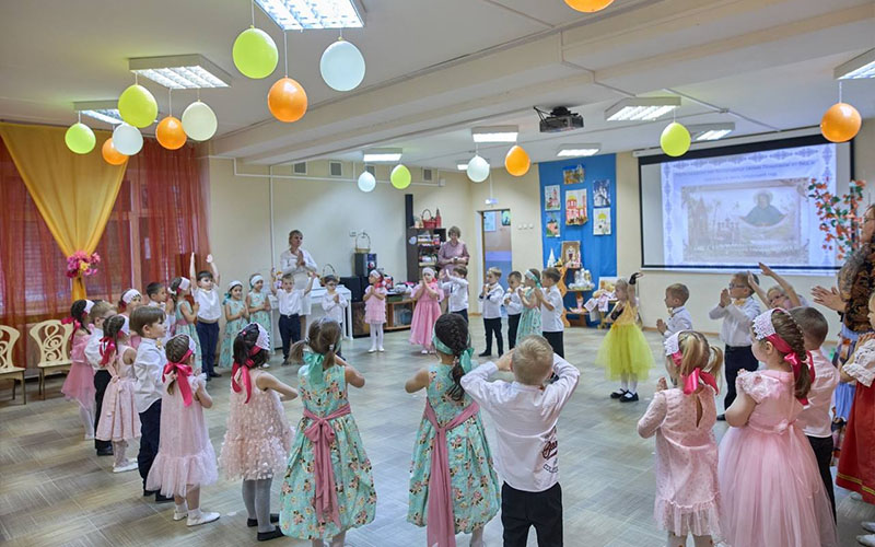 Праздник Покрова Пресвятой Богородицы в детском саду №14 «Кораблик» города Лыткарино