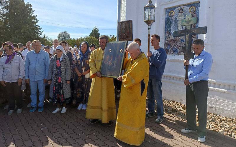 Престольные праздники Преображенского храма села Верзилово г.о. Ступино